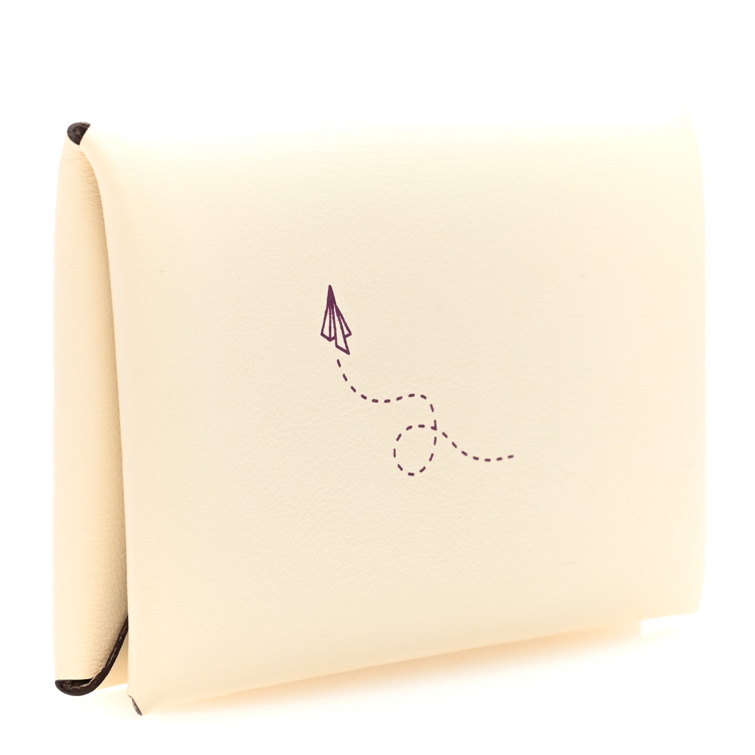 Hermes Swift Aviatrice Printed Calvi Card Case Nata 3 of 7