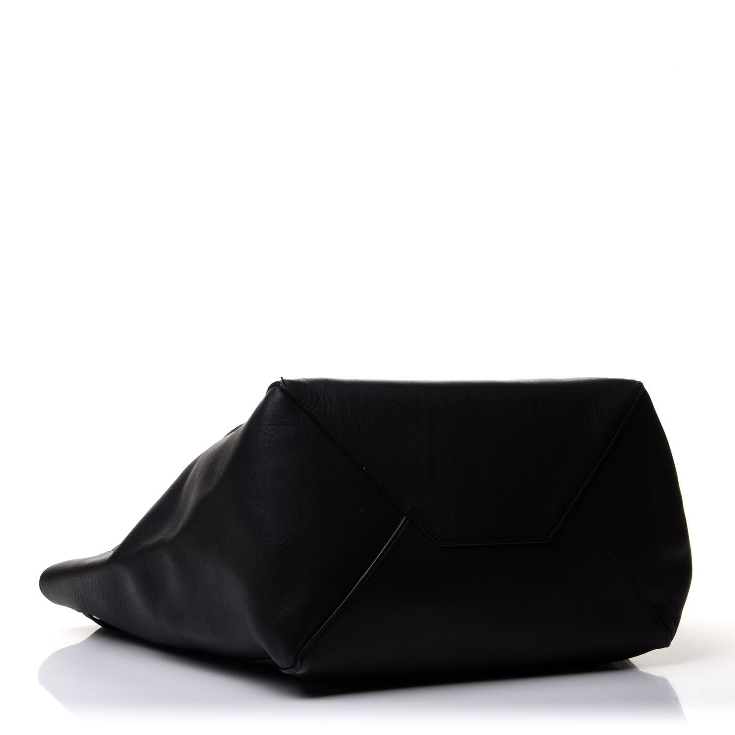 Celine Smooth Calfskin Small Tassel Cabas Phantom Black 4 of 13