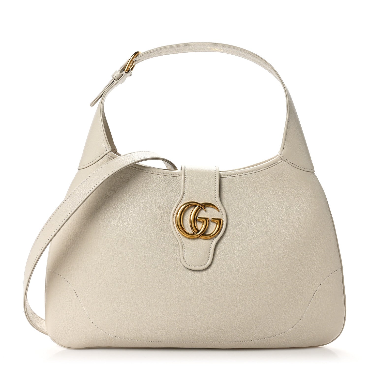 Gucci Goatskin Medium Aphrodite Shoulder Bag Mystic White 1 of 10