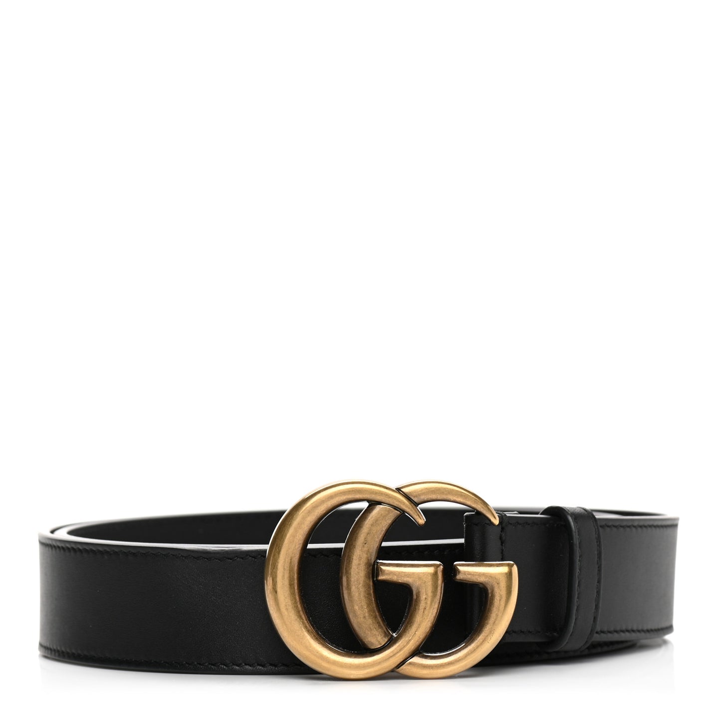 Calfskin Double G 30mm Belt 90 36 Black