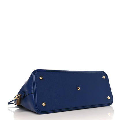 Hermes Taurillon Novillo 1923 Bolide 35 Bleu Saphir 3 of 10
