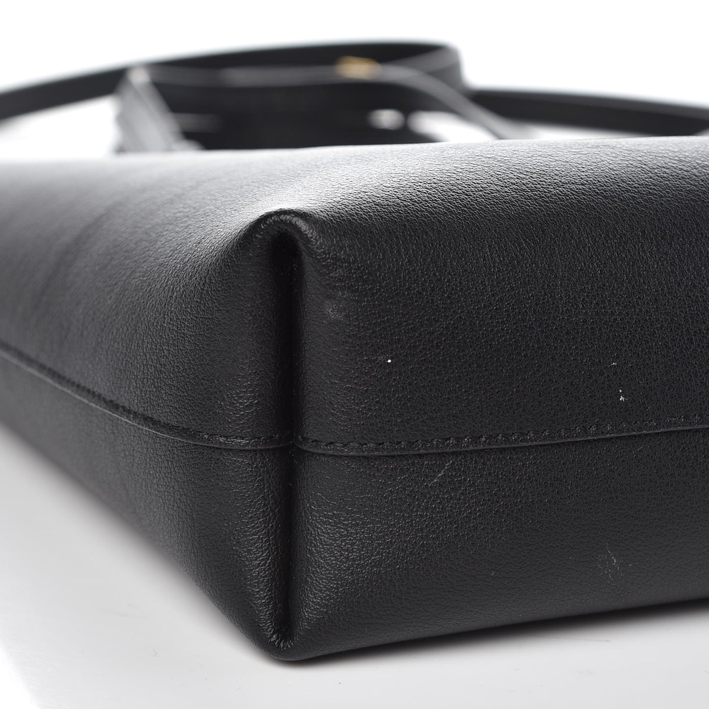 Calfskin Toy Shopping Tote Black