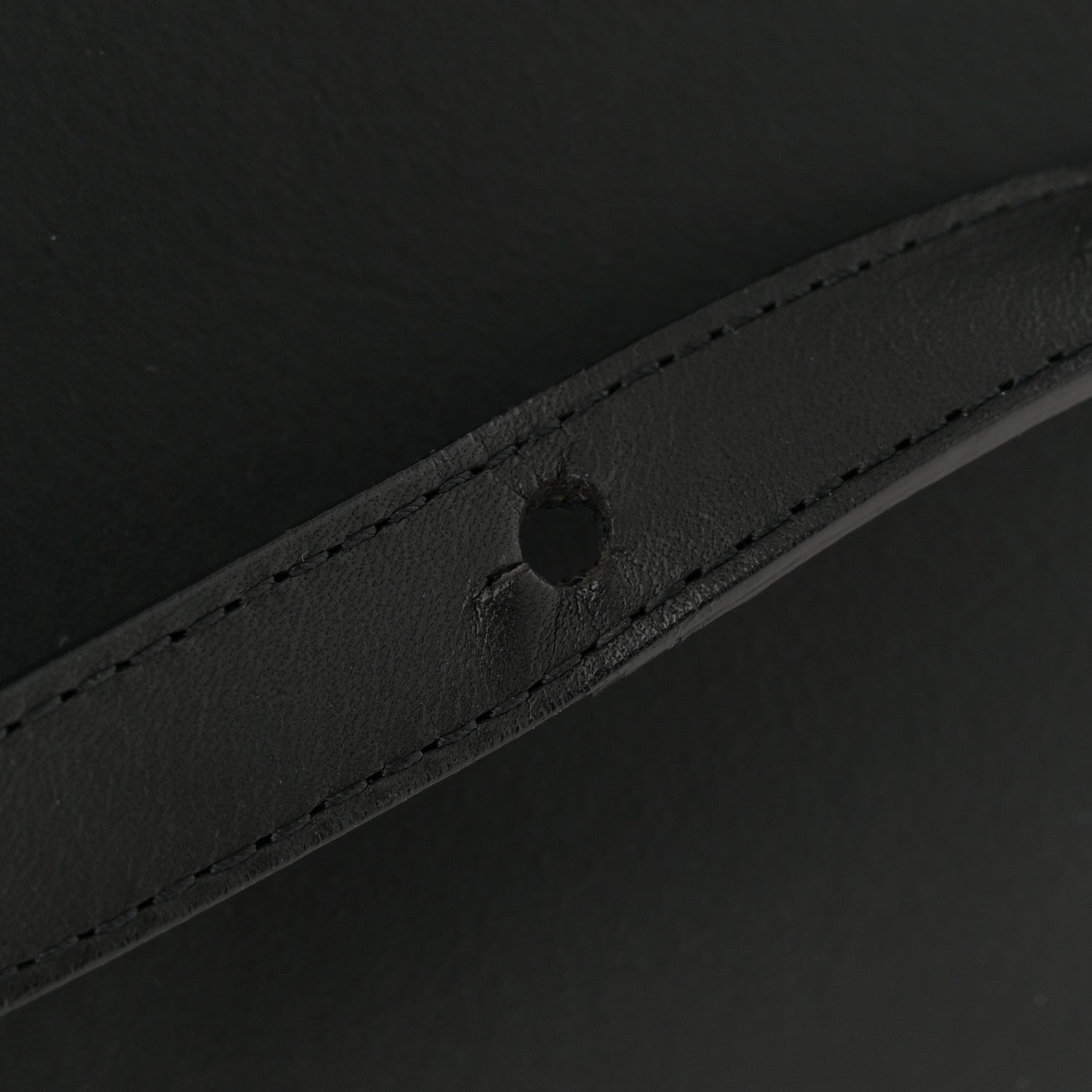 Mansur Gavriel Vegetable Tanned Calfskin Bucket Bag Black Flamma 17 of 17