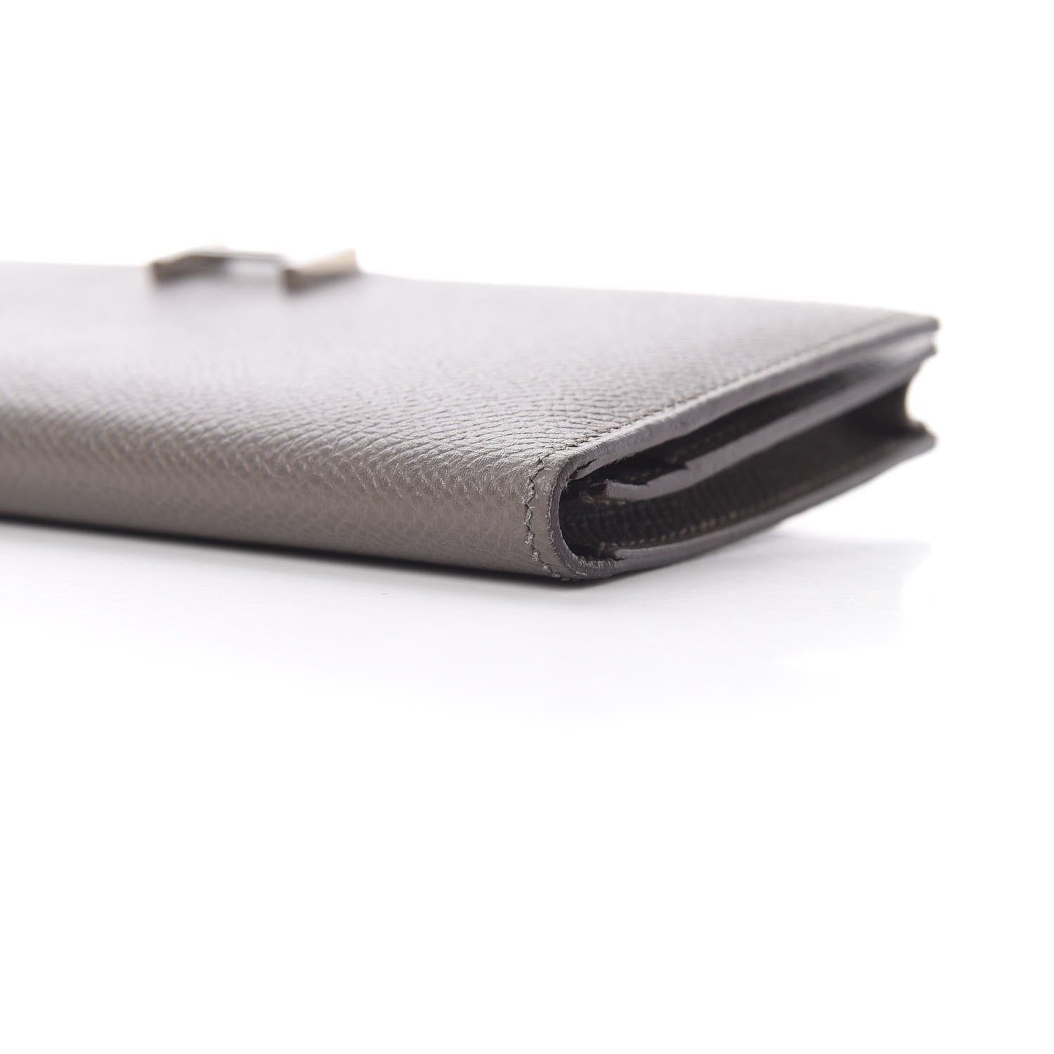 Hermes Epsom Bearn Gusset Wallet Etain 10 of 10