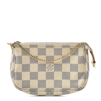 Louis Vuitton Damier Azur Mini Pochette Accessories 1 of 8