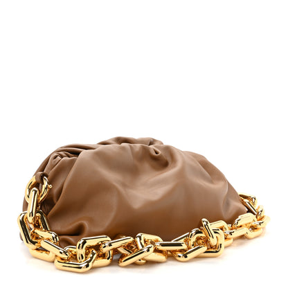 Bottega Veneta Calfskin The Pouch Chain Teak 3 of 8