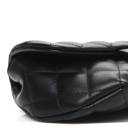 Chanel Calfskin Quilted CC Uniform Flap Belt Bag Black 10 of 11