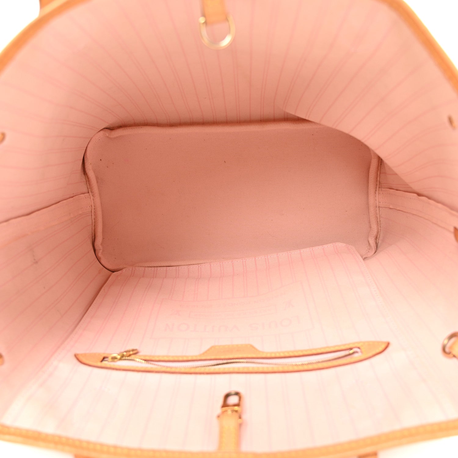 Louis Vuitton Damier Azur Neo Neverfull MM Rose Ballerine 5 of 11
