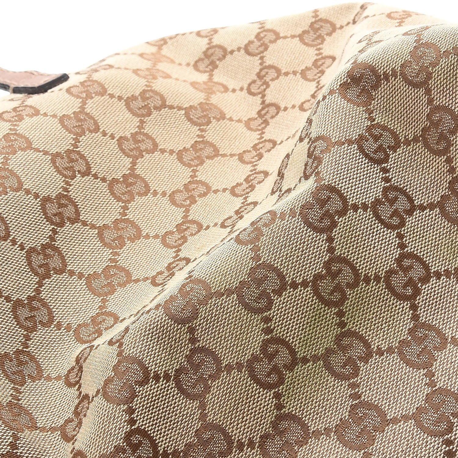 Gucci Monogram Medium Bamboo Tassel Tote Light Brown 12 of 12