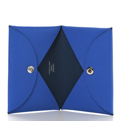 Hermes Epsom Verso Calvi Card Case 5 of 7