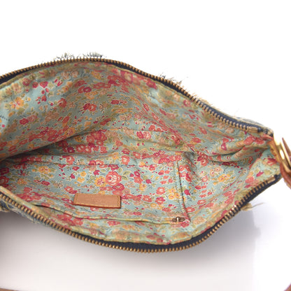 Louis Vuitton Denim Patchwork Pouchy Blue 5 of 13
