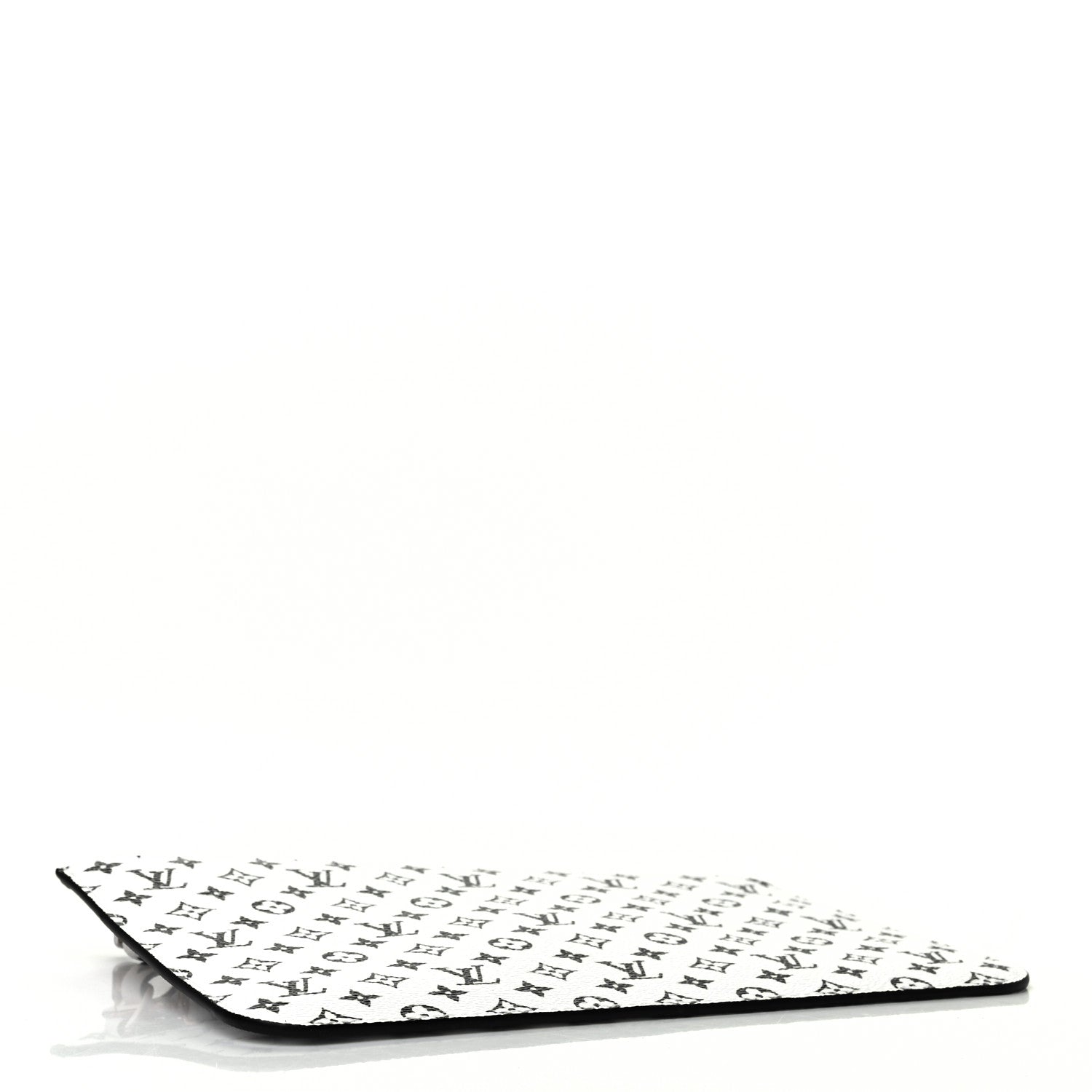 Louis Vuitton Monogram Giant Neverfull MM GM Pochette White 4 of 7