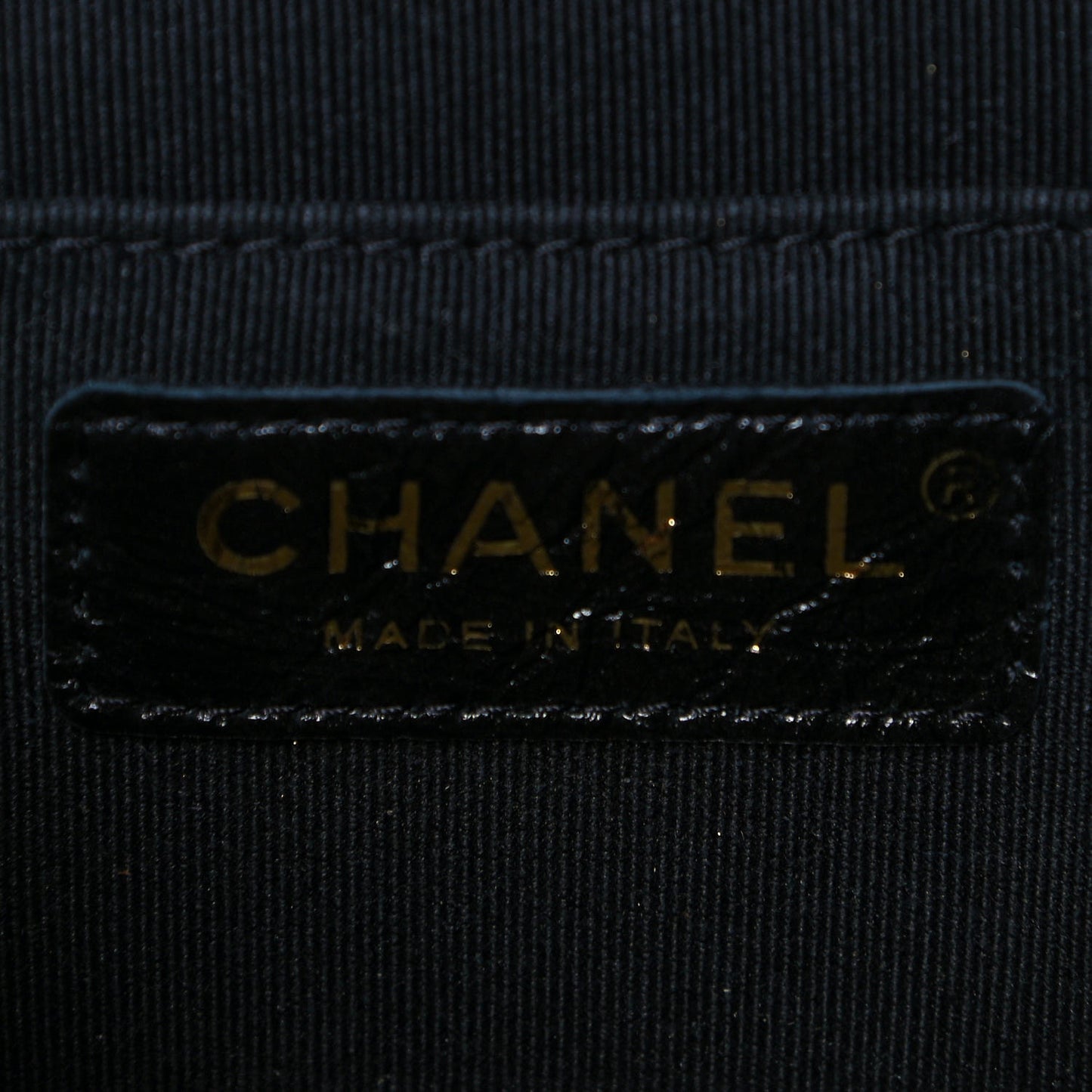 Glazed Aged Calfskin Quilted Small Duma Drawstring Backpack Black