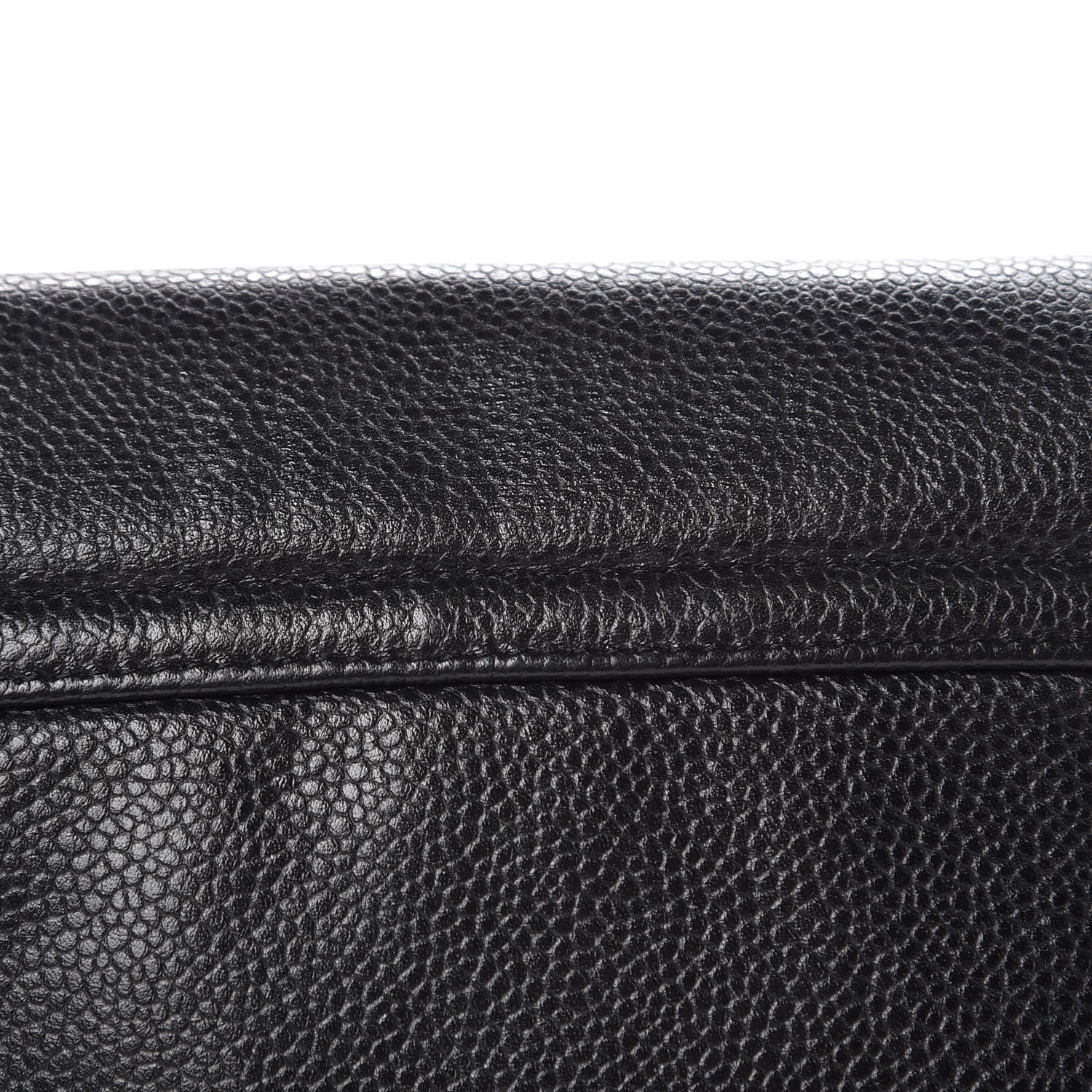 Chanel Caviar Half Moon Wallet On Chain WOC Black 13 of 14