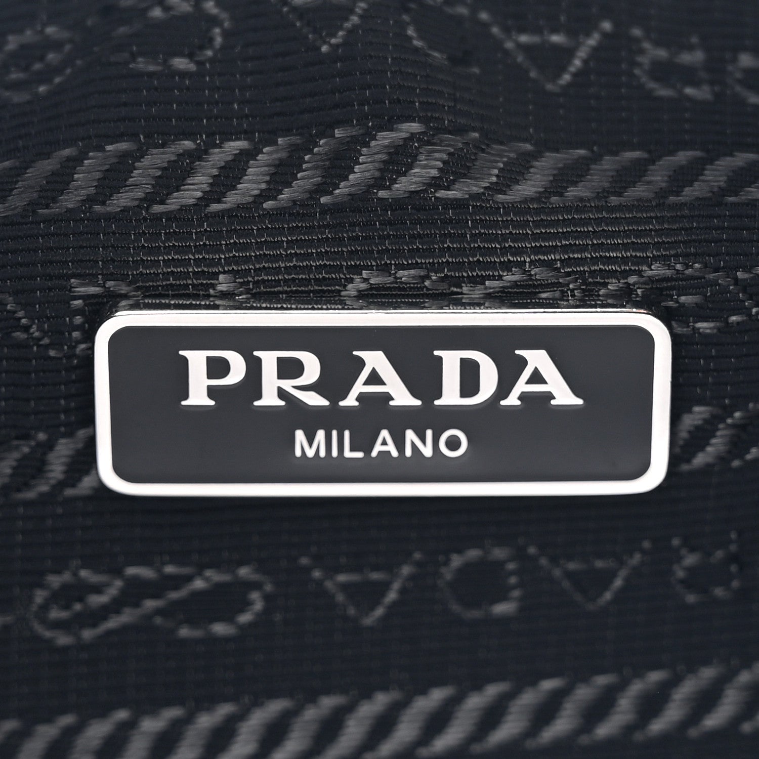 Prada Nylon Re-Edition 2005 Shoulder Bag Black 6 of 9