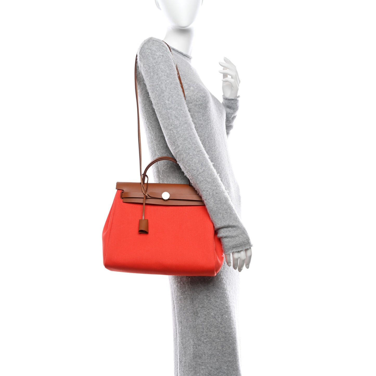 Vache Hunter Toile Herbag Zip Retourne 31 PM Capucine Fauve