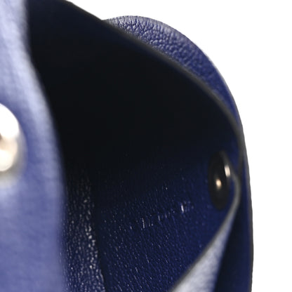 Hermes Chevre Mysore Bastia Coin Purse Bleu Encre 7 of 8