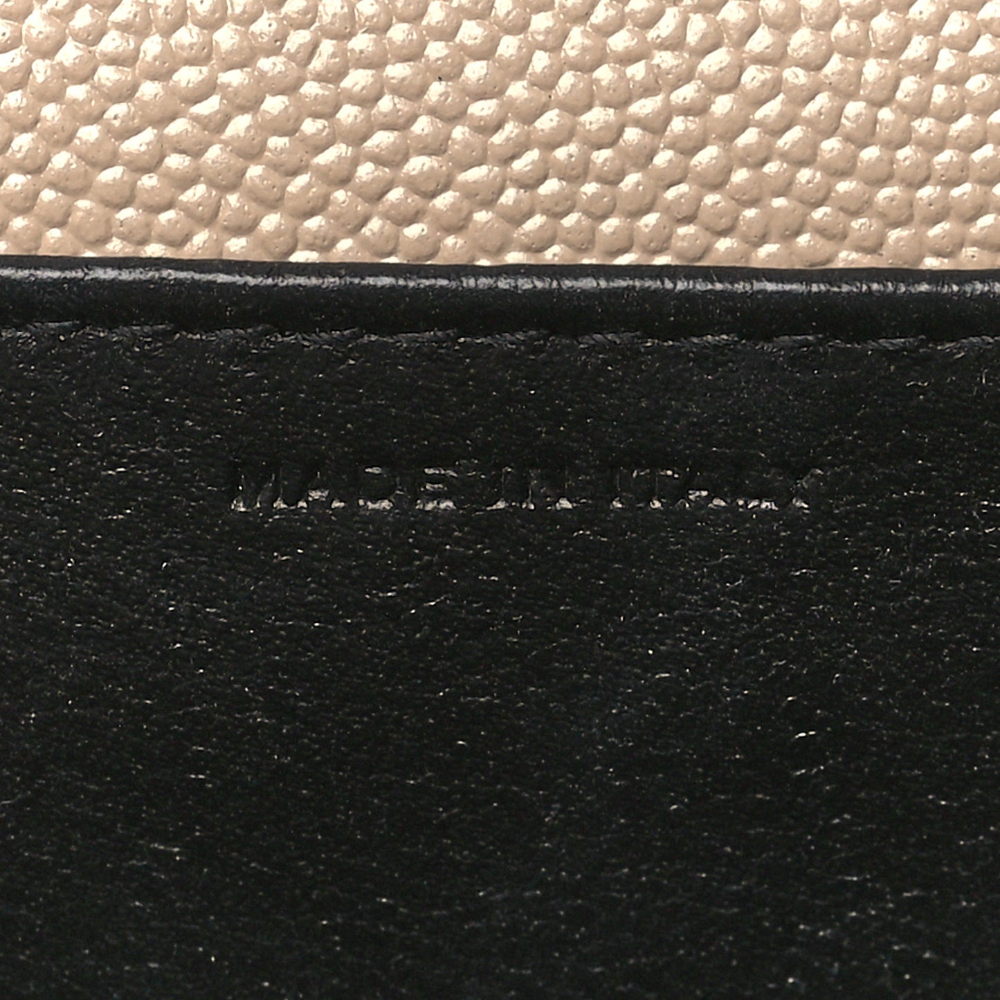 Grain De Poudre Monogram Uptown Chain Wallet Dark Beige