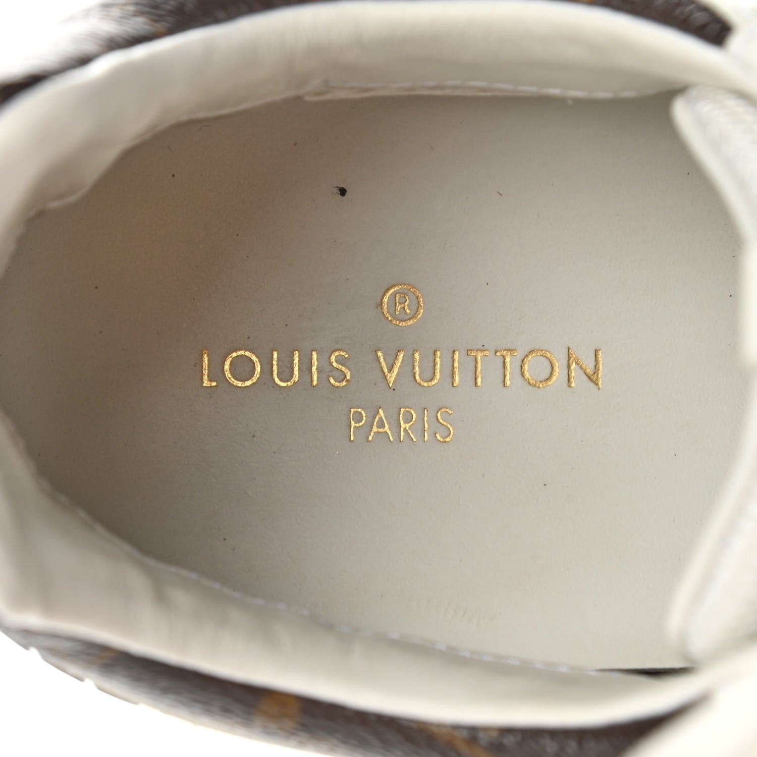 Louis Vuitton Calfskin Monogram Run Away Sneakers 38 White 7 of 14