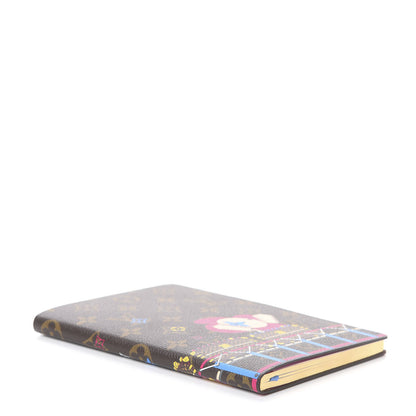 Louis Vuitton Monogram 2020 Christmas Animation Roller Coaster Notebook MM Pivoine 3 of 5