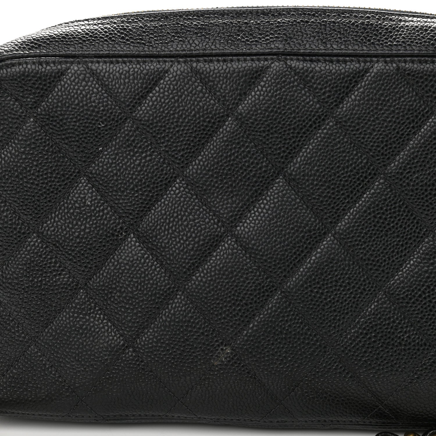 Chanel Caviar Quilted CC Camera Shoulder Bag Black 13 of 15
