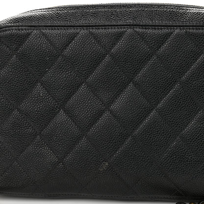 Chanel Caviar Quilted CC Camera Shoulder Bag Black 13 of 15