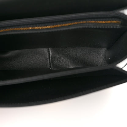 Celine Shiny Calfskin Teen Triomphe Black 5 of 10