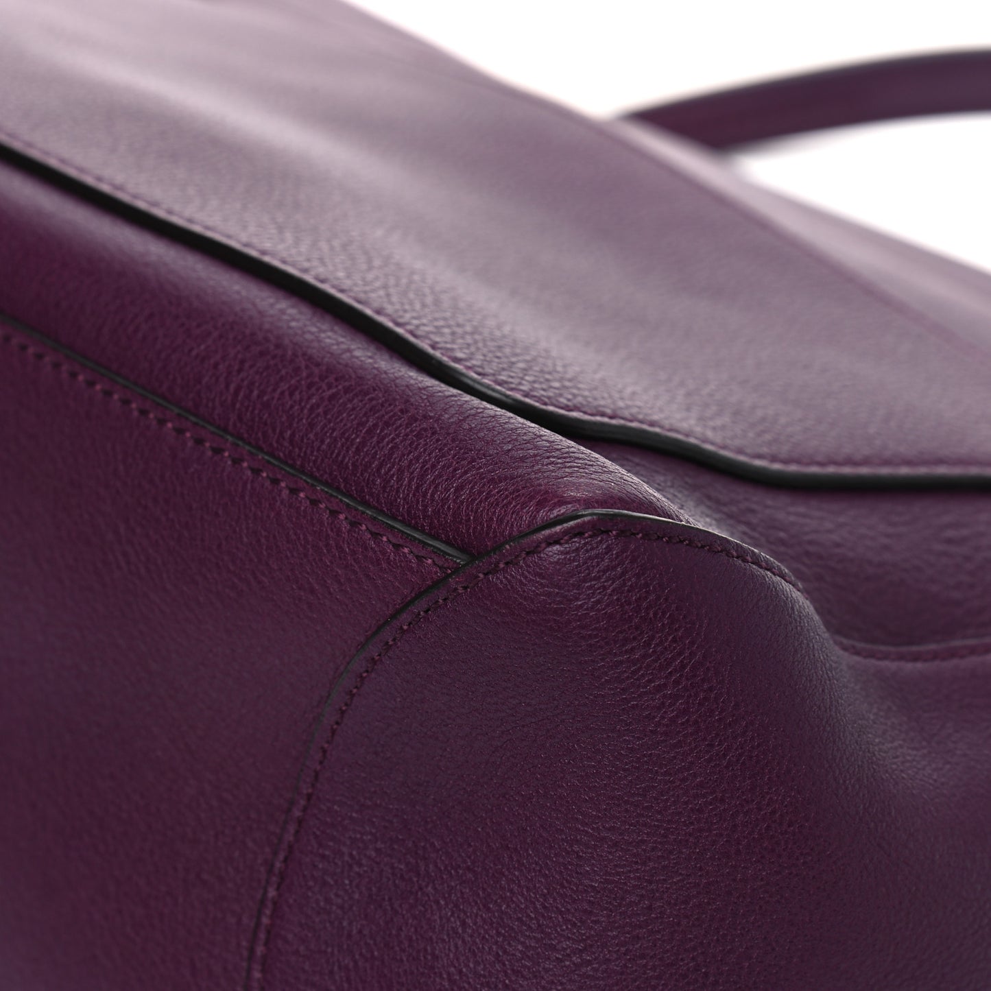 Calfskin Medium Faye Day Shoulder Bag Intense Violine