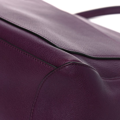 Chloe Calfskin Medium Faye Day Shoulder Bag Intense Violine 10 of 11