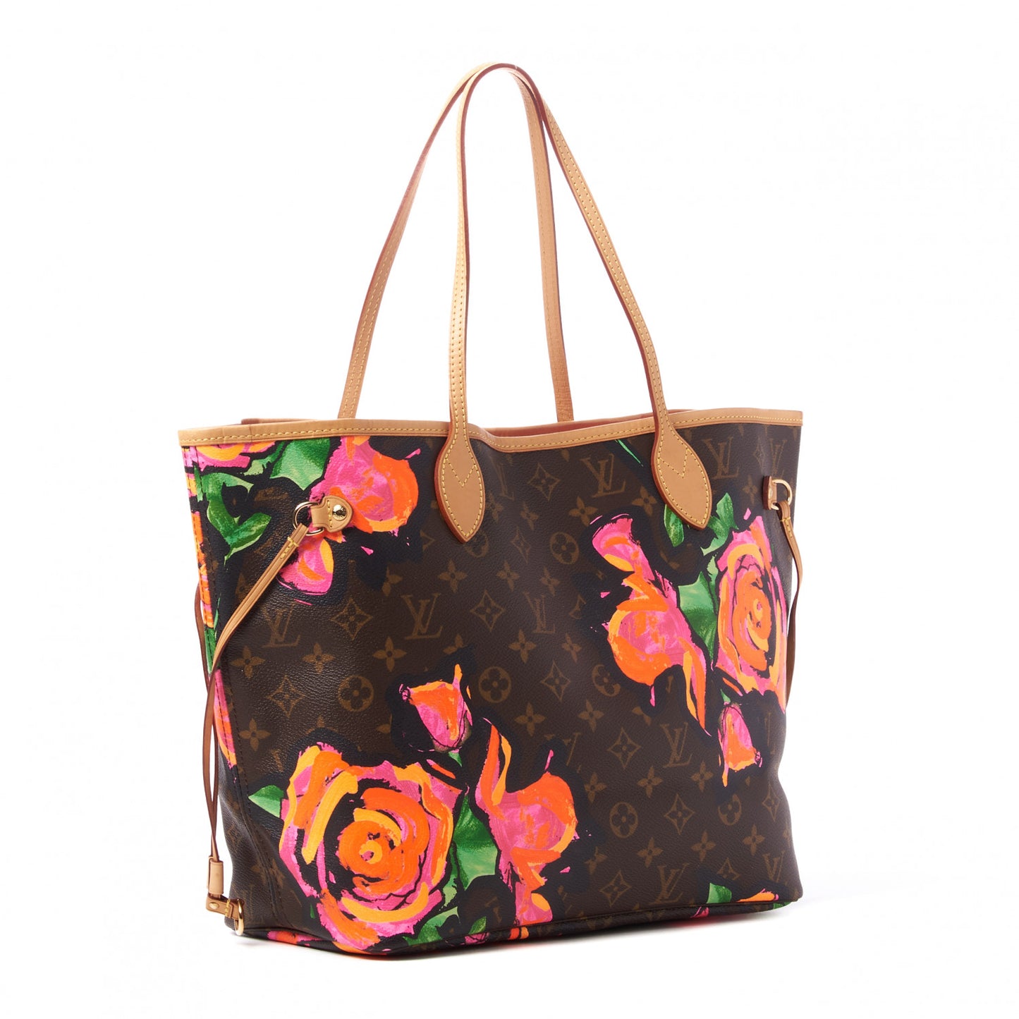 Monogram Roses Neverfull MM