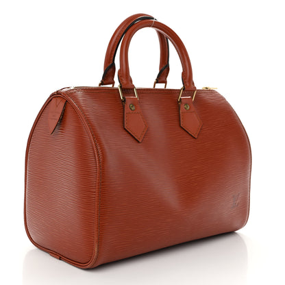 Louis Vuitton Epi Speedy 25 Kenyan Fawn 3 of 12