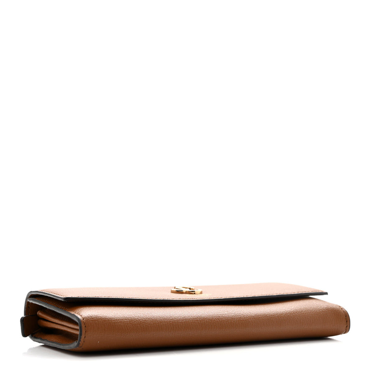 Jimmy Choo Calfskin Martina Continental Wallet Brown 4 of 12