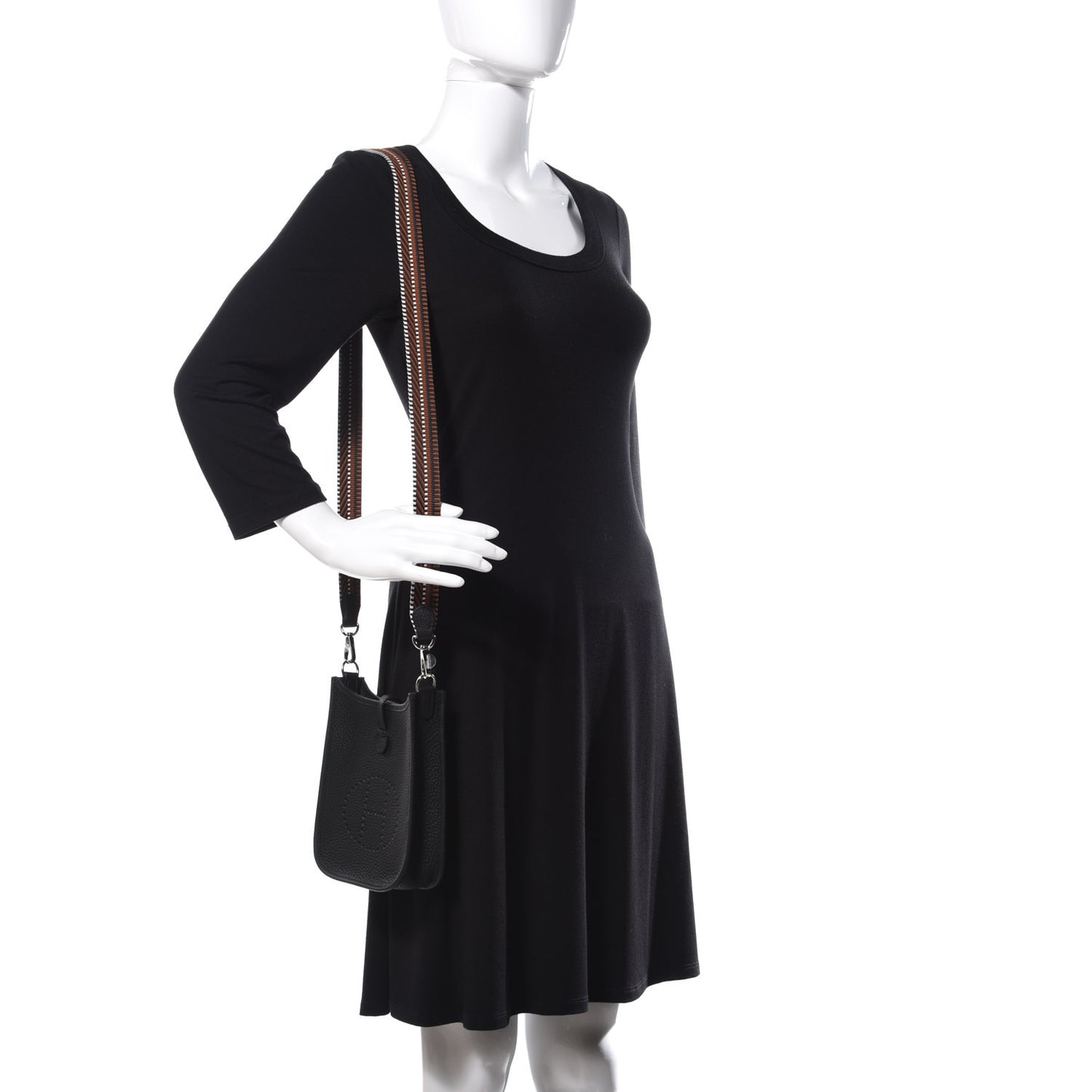 Taurillon Clemence Amazone Sangle Cavale Evelyne TPM Black Noisette