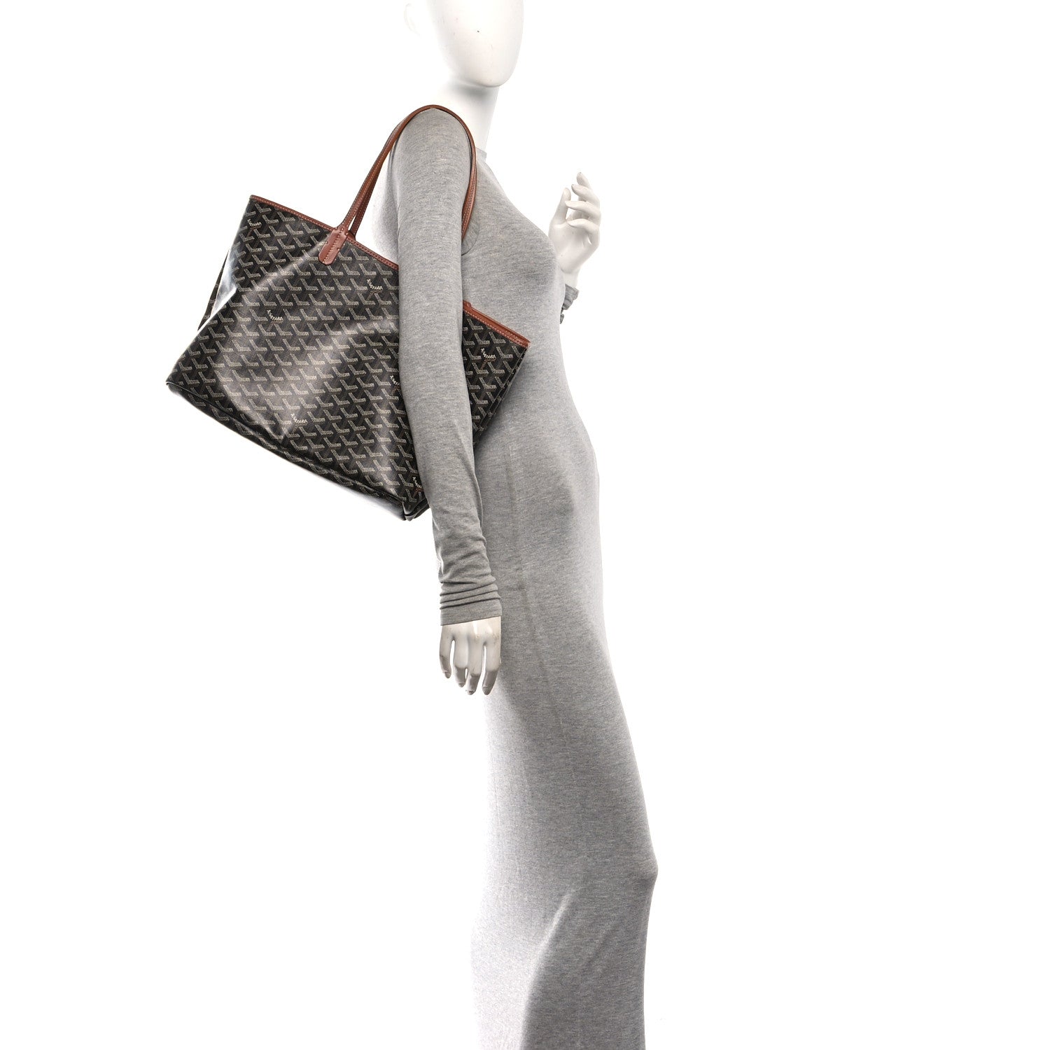 Goyard Goyardine Isabelle PM Black Gold 2 of 12