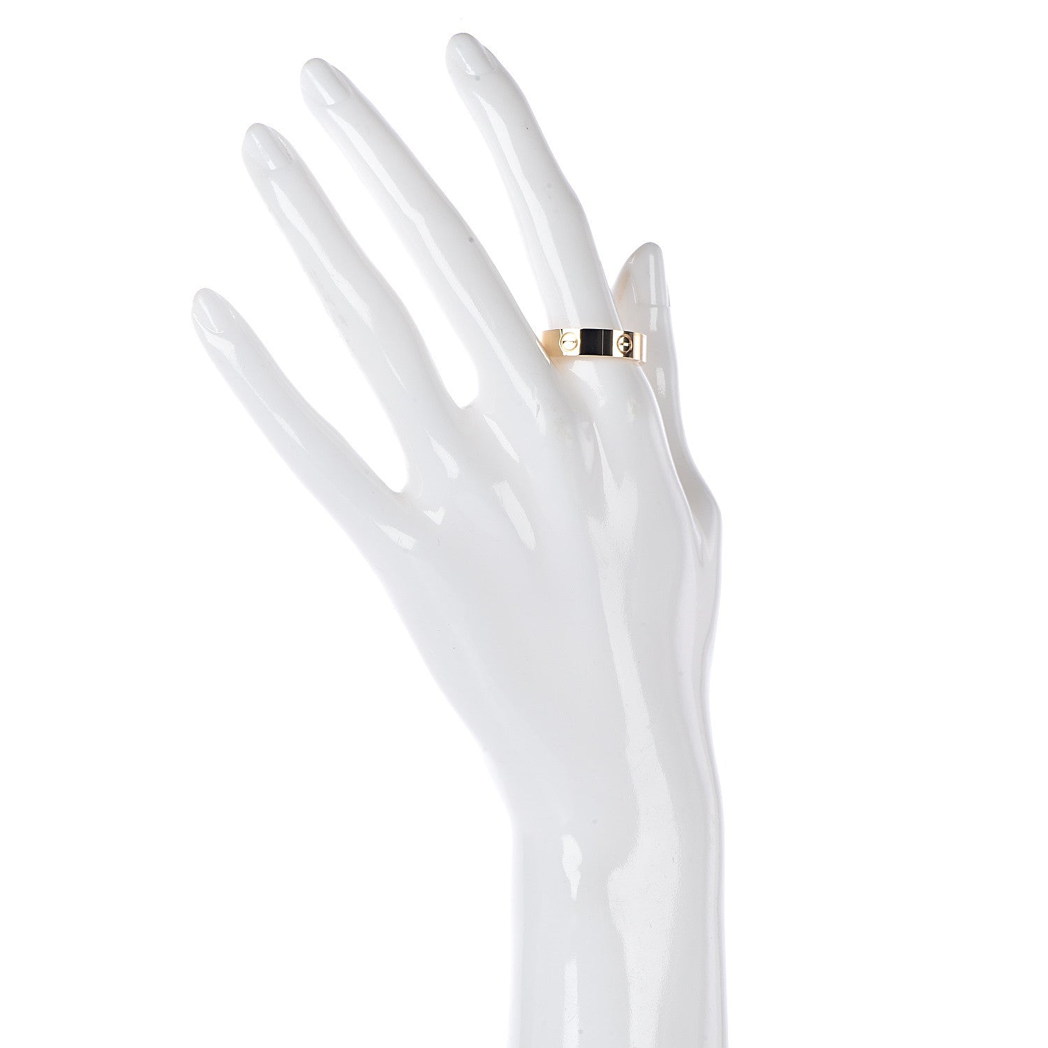 Cartier 18K Yellow Gold 5.5mm LOVE Ring 62 10 2 of 5