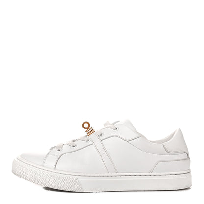 Hermes Calfskin Day Sneakers 38 White 1 of 8
