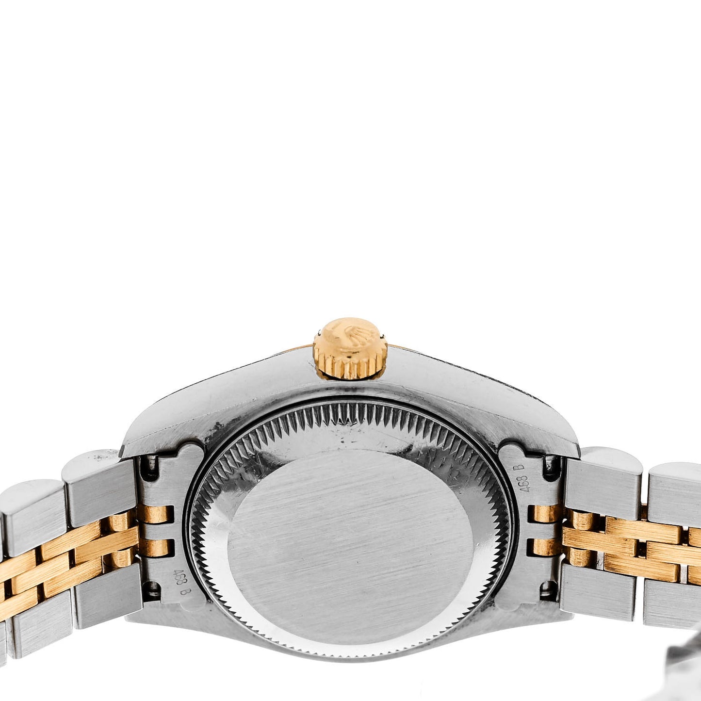 Stainless Steel 18K Yellow Gold Diamond 26mm Oyster Perpetual Datejust Watch Champagne 69173
