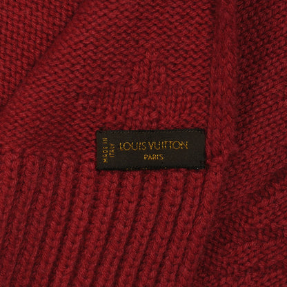 Louis Vuitton Cashmere Monogram Winter Scarf Pink 5 of 8