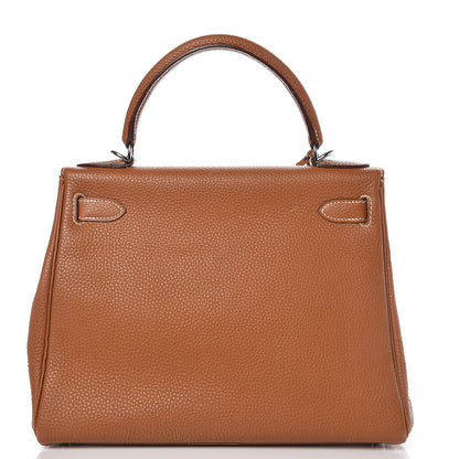Hermes Togo Kelly Retourne 28 Gold 4 of 38