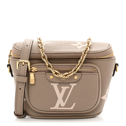 Louis Vuitton Empreinte Mini Bumbag Tourterelle Cream 1 of 10