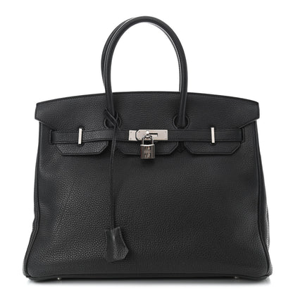 Hermes Togo Birkin 35 Black 1 of 13