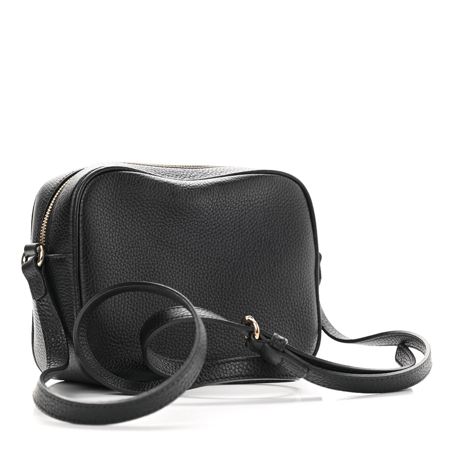 Gucci Pebbled Calfskin Small Soho Disco Bag Black 3 of 10