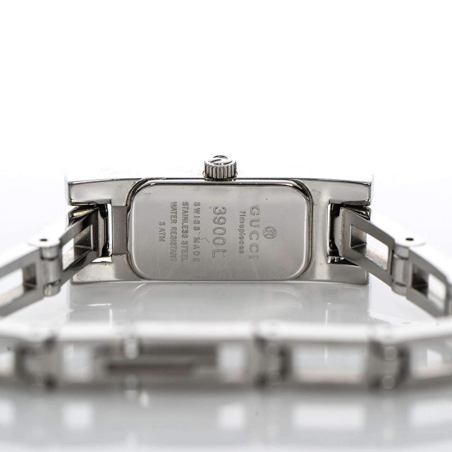 Stainless Steel Diamond 14mm G-Frame Quartz Watch