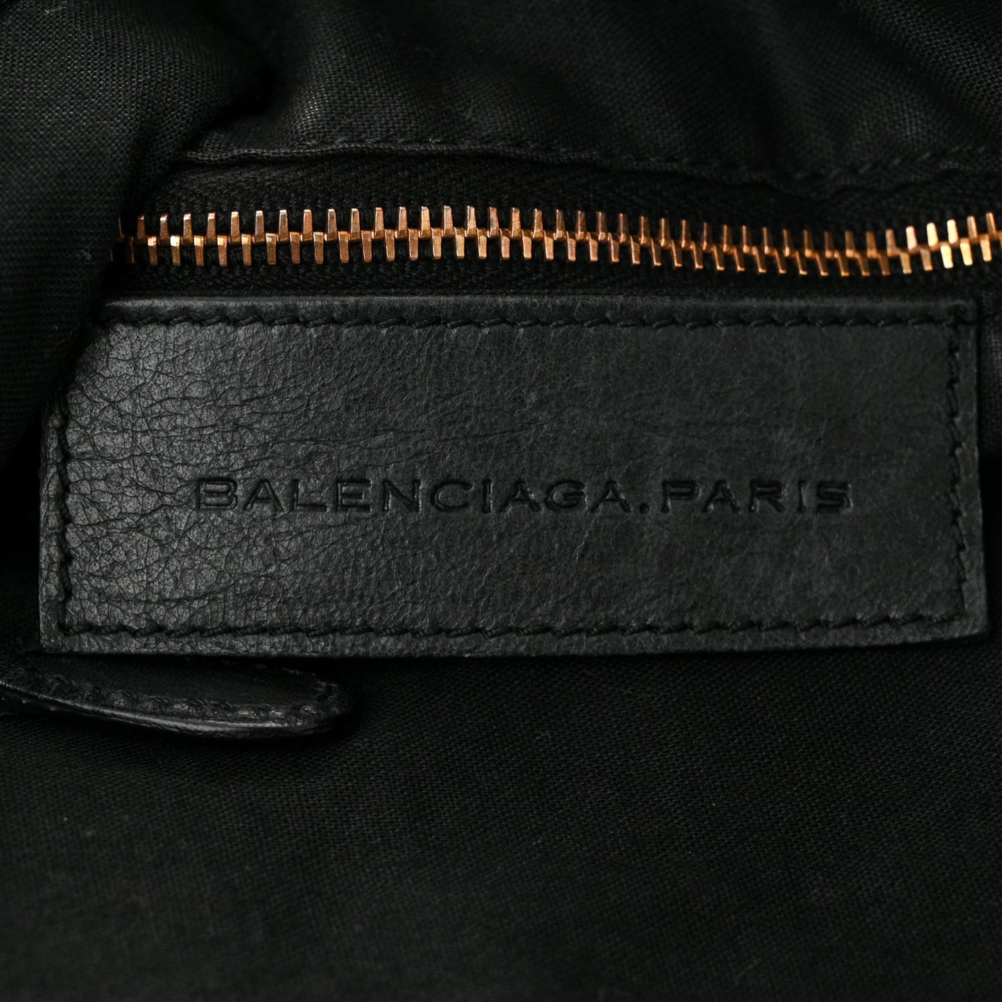 Agneau Giant 21 Rose Gold Hardware Work Black