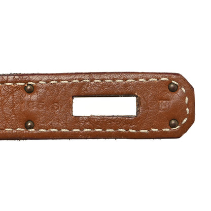 Hermes Taurillon Clemence Birkin 35 Gold 7 of 13