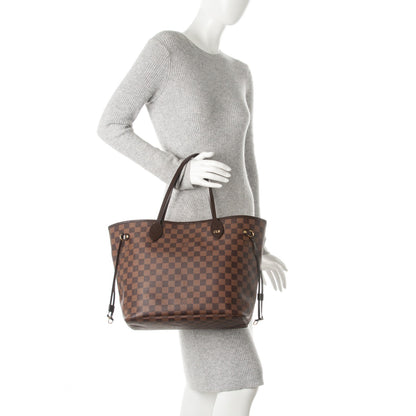 Louis Vuitton Damier Ebene Neverfull MM 2 of 9