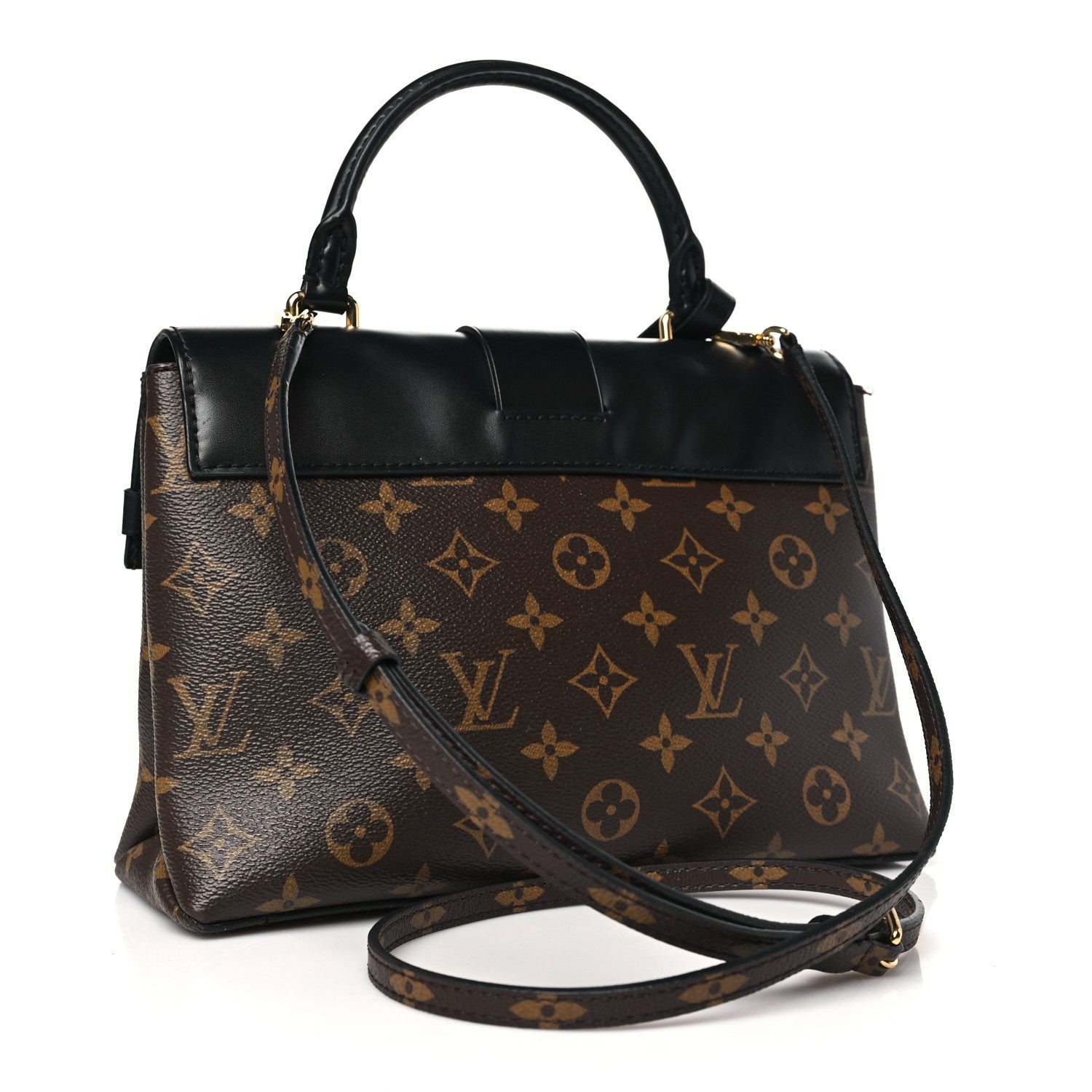 Louis Vuitton Monogram One Handle Flap Bag MM 3 of 12