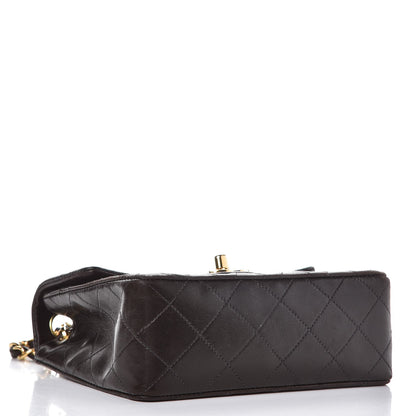 Chanel Lambskin Quilted Mini Square Flap Brown 4 of 8