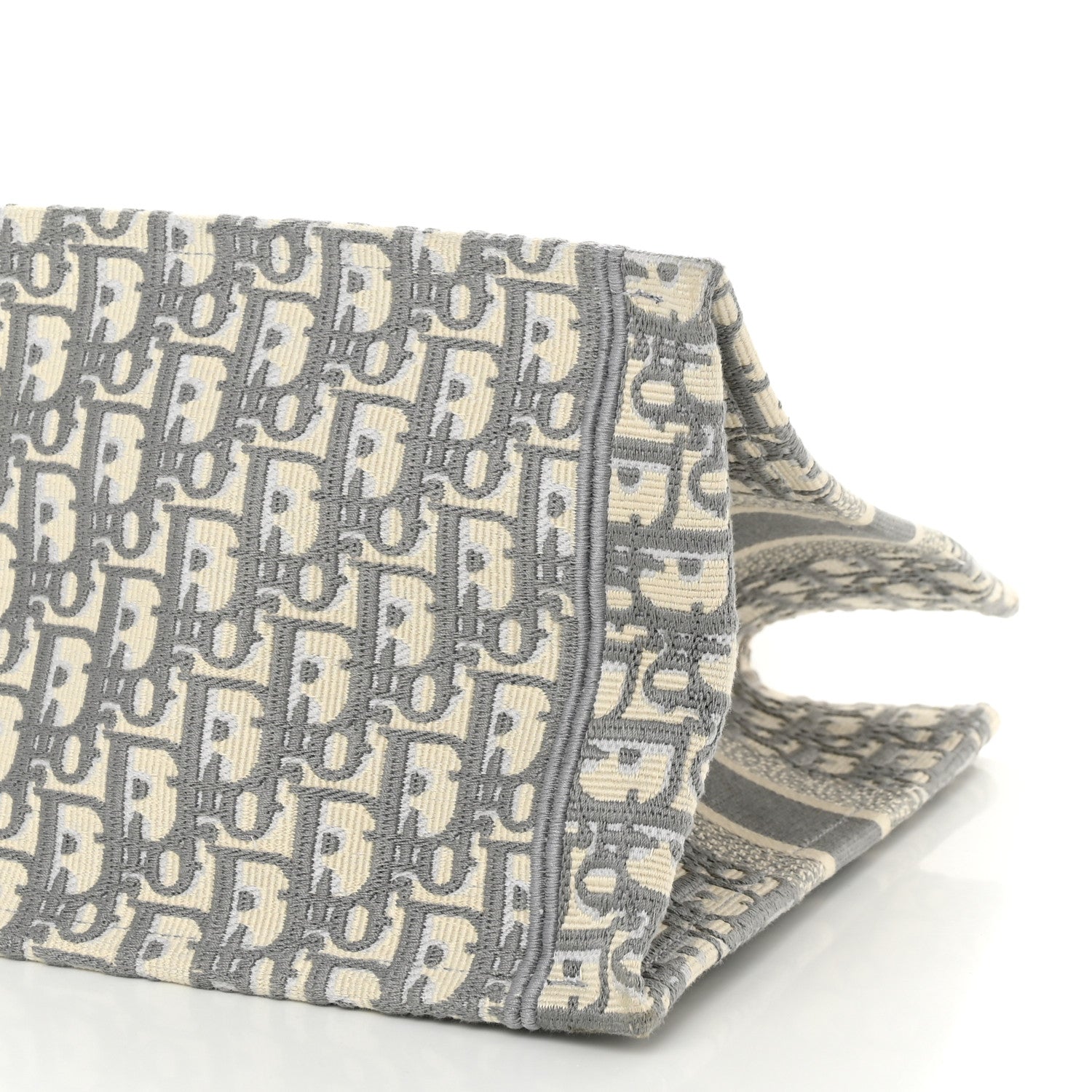 Christian Dior Oblique Medium Book Tote Grey 10 of 11