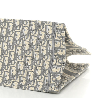 Christian Dior Oblique Medium Book Tote Grey 10 of 11